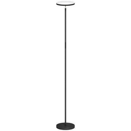 RGB stojací lampa, stmívatelná, dálkové a dotykové ovládání, černá