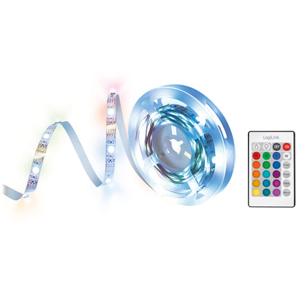 RGB LED pásek s dálkovým ovládáním. 3 metry