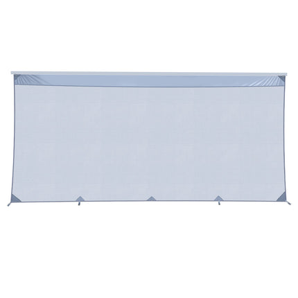 RV Awning Sun Shade Screen, 2 x 4.3 m Polyester Mesh