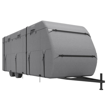 RV Cover for 18–20 ft Class A Trailers, 4 Tire Covers