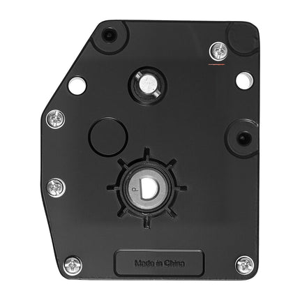 RV Fifth Wheel Landing Gear Box, Steel, 6000 lb, Black