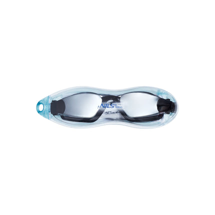 Racing Swimming Goggles, Gray, Anti-Fog, UV Protection