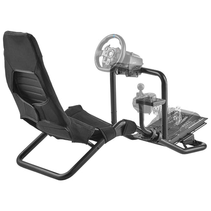 Racing Wheel Stand Cockpit Seat, Fits Logitech Thrustmaster