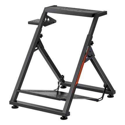 Racing Wheel Stand, Foldable Adjustable, With Shifter Mount