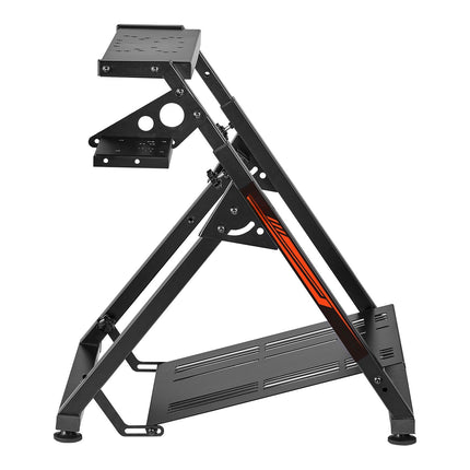 Racing Wheel Stand, Foldable Adjustable, With Shifter Mount