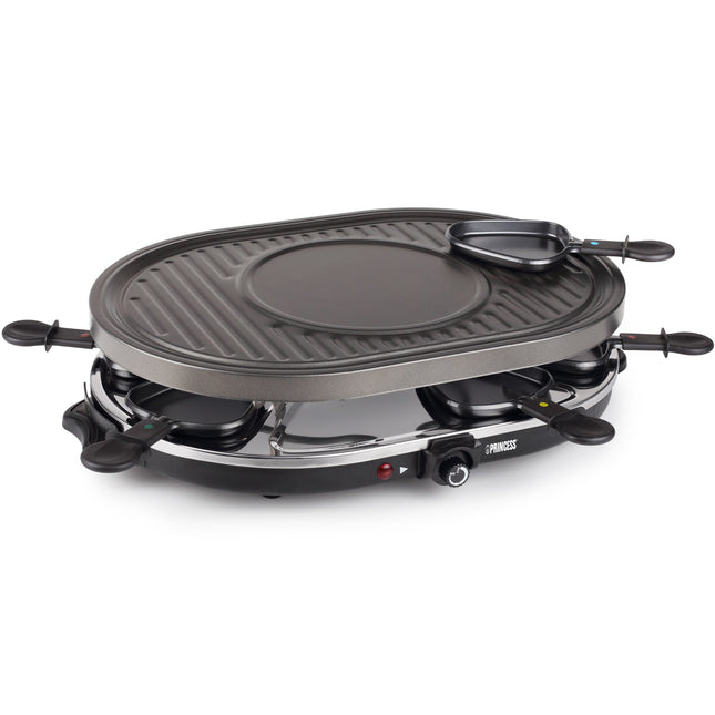 Raclette gril 8 oválný Party 162700 43X30cm grilovací deska