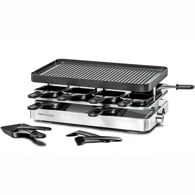 Raclette gril RC 1400 37X23cm 8 lopatek xxl kabel