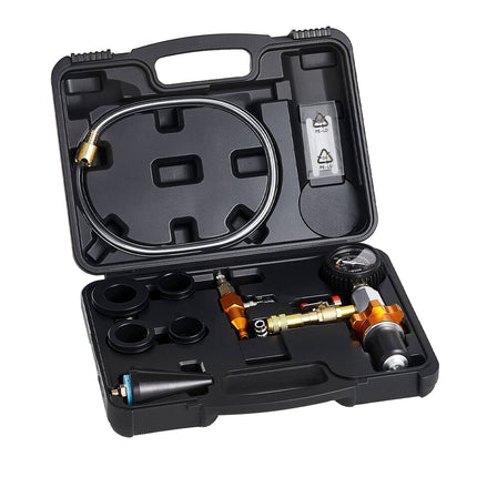 Radiator Coolant Vacuum Refill Kit with Gauge and Adapters