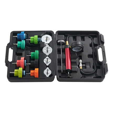 Radiator Pressure Tester Kit, 14-Piece, 0-35 PSI