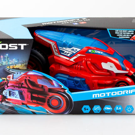 RC motorka, měřítko 1:12, design Motordrift