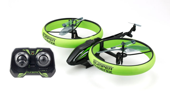 RC dron s ochranným rámem a snadným ovládáním