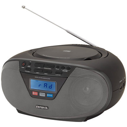 Rádio s CD přehrávačem a Bluetooth, černá