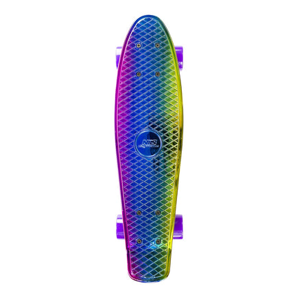 Pennyboard Rainbow Electrostyle – odolný skateboard