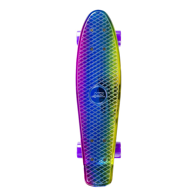 Pennyboard Rainbow Electrostyle – odolný skateboard
