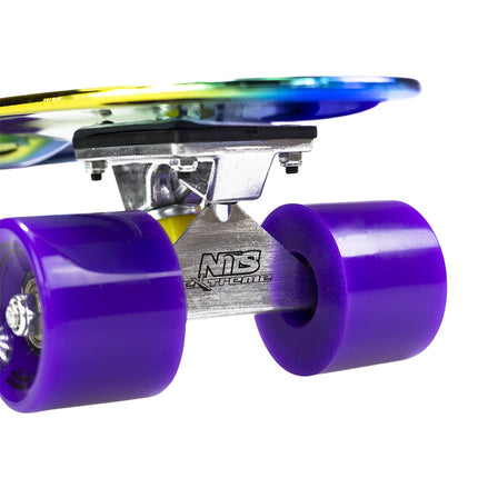 Pennyboard Rainbow Electrostyle – odolný skateboard