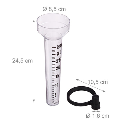 Srážkoměr, sada 3 ks