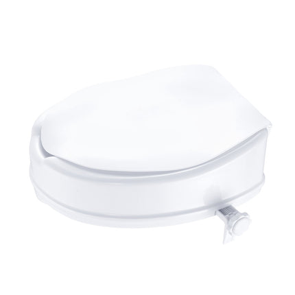 Raised Toilet Seat Riser, 4 Inch, 300 lb, Universal