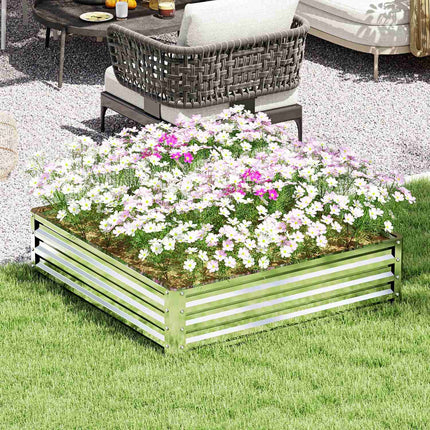 Steel garden bed - Flower, vegetable, herb planter