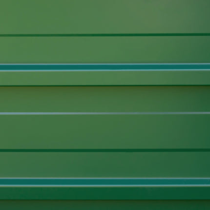 Garden bed in steel 183x47x40cm - Green planting box