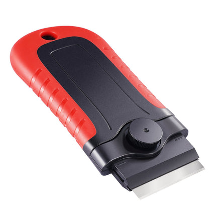 Razor Blade Scraper, Locking Handle, 15 Extra Blades