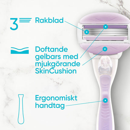 Holicí strojek Comfortglide Breeze + 4 náhradní hlavice