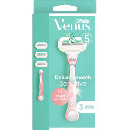 Holicí strojek Deluxe Smooth Sensitive, 3 břity