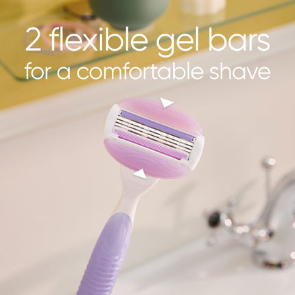 Holicí strojek Venus Comfortglide Breeze, 4 náhradní hlavice