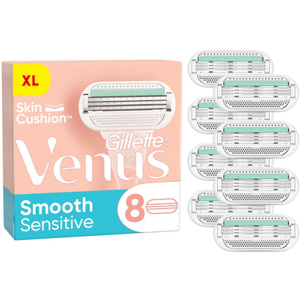 Náhradní hlavice Venus Smooth Sensitive, 8 ks