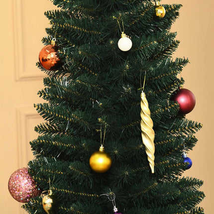 Realistic 180 cm Christmas Tree, 380 Branches, Fireproof