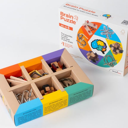Hlavolam Recent Toys Brainteaser, sada