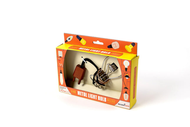 Logická hra Recent Toys Metal Light Bulb