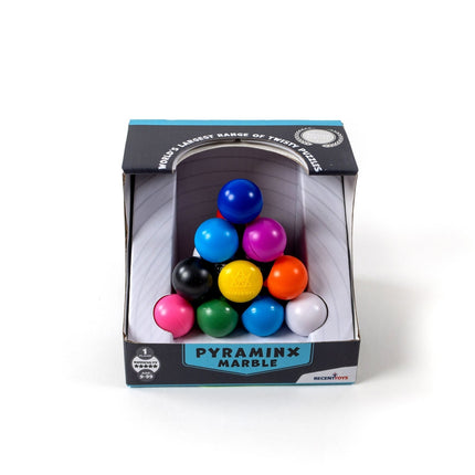 Logická hra Recent Toys Pyraminx Marble