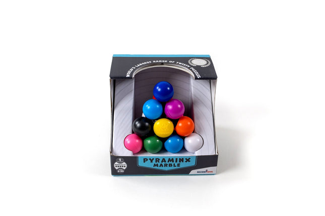 Logická hra Recent Toys Pyraminx Marble