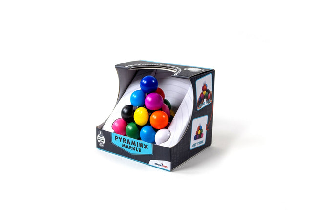 Logická hra Recent Toys Pyraminx Marble