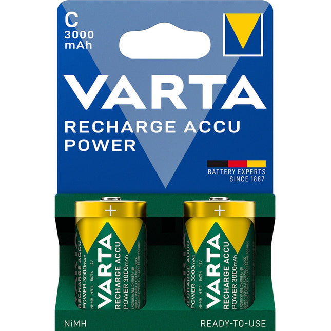 Dobíjecí baterie C, 3000 mAh, 2 ks