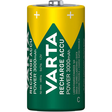 Dobíjecí baterie C, 3000 mAh, 2 ks
