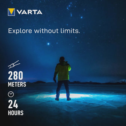 Dobíjecí svítilna 1500lm, IP67, USB-C, 5 režimů