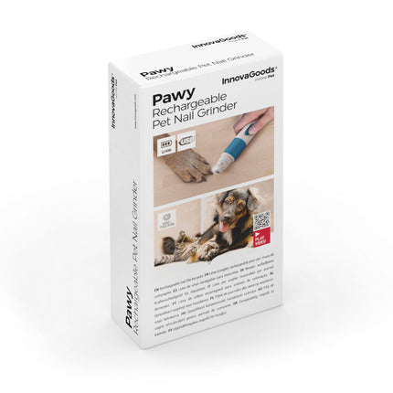 Dobíjecí pilník na drápky pro mazlíčky Pawy InnovaGoods