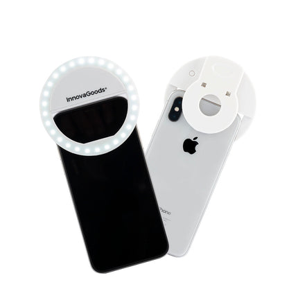 Dobíjecí selfie kruhové světlo Instahoop InnovaGoods