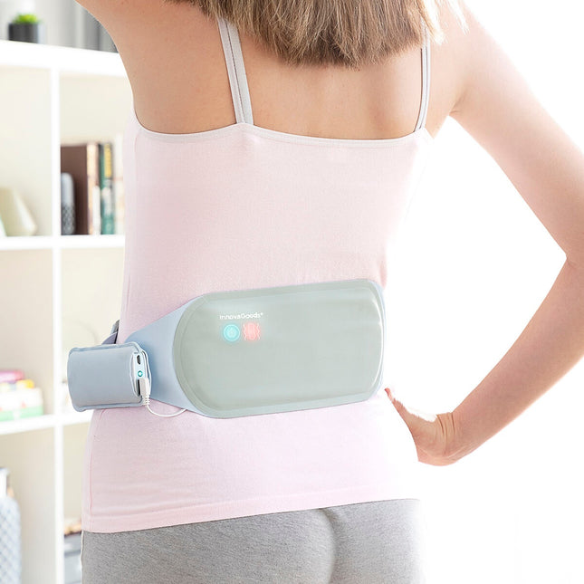 Dobíjecí bezdrátový masážní a hřejivý pás Beldisse InnovaGoods