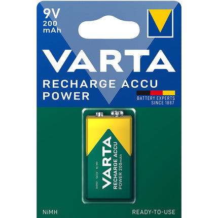 Dobíjecí baterie 9V 200 mAh, 1 ks