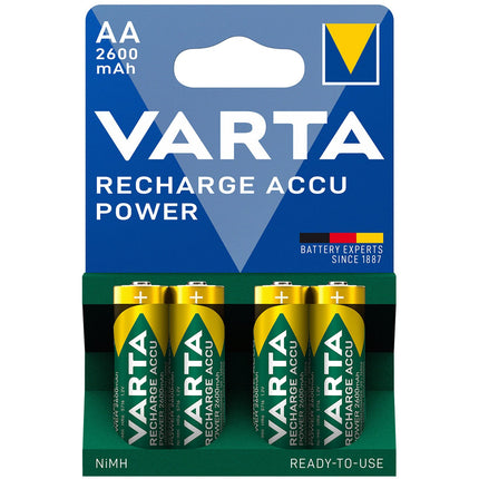 Dobíjecí baterie AA 2600 mAh, 4 ks