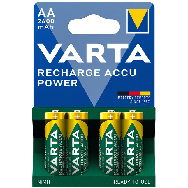 Dobíjecí baterie AA 2600 mAh, 4 ks