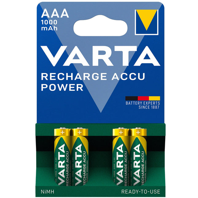 Dobíjecí baterie AAA 1000 mAh, 4 ks