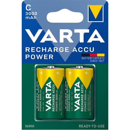 Dobíjecí baterie C 3000 mAh, 2 ks