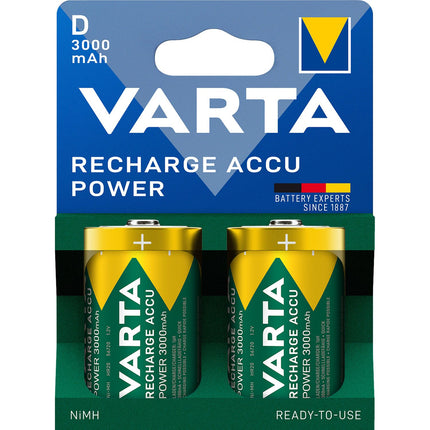 Dobíjecí baterie D / LR20 3000 mAh, 2 ks