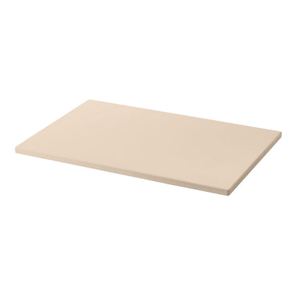 Rectangular Pizza Stone, Cordierite 20 x 14 in, 17 mm, Scraper