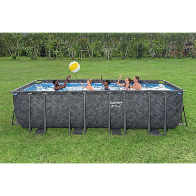 Obdélníkový bazénový set 5.49m x 2.74m x 1.32m, celoroční použití