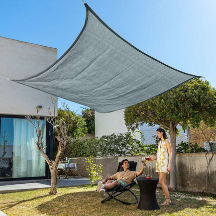 Obdélníková stínicí plachta Shazail InnovaGoods 2 x 3 m – béžová