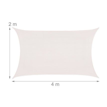Obdélníková markýza HDPE